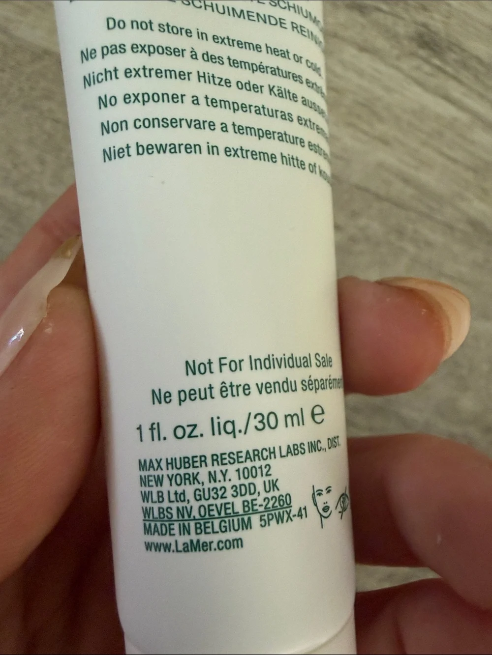 La Mer The Essence Foaming Cleanser - White & Green